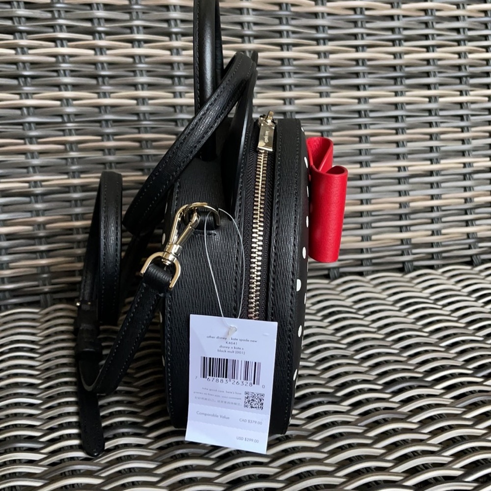 Kate Spade: disney x kate spade new york minnie mouse crossbody bag - Picture 12 of 16